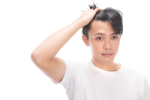アートネイチャーの増毛に満足する男性